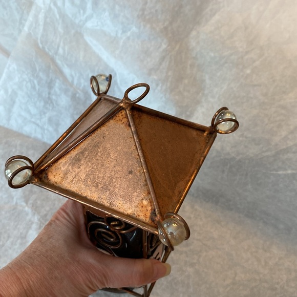 Copper Hummingbird Feeder - Picture 6 of 10